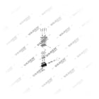 9125120080,20846000, 9125120080 WABCO   Двухцилиндровый, Компрессор воздуха, Ваден