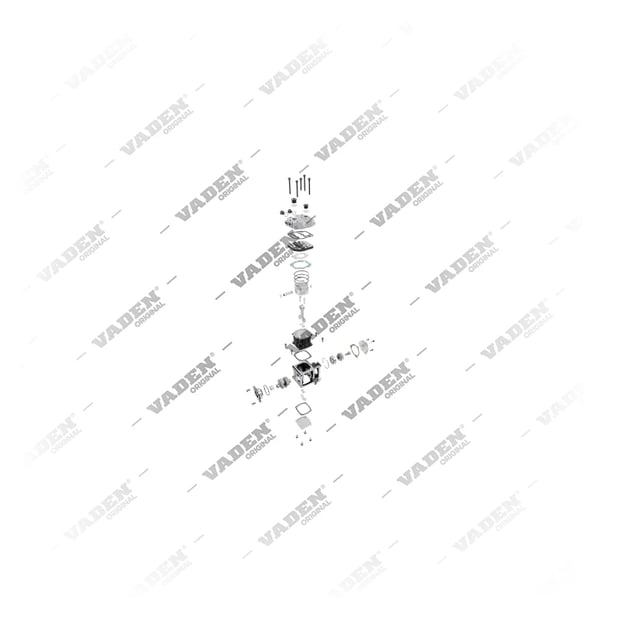 9) 51540007129, 1200 070 008 Mono Cylindre, Compresseur d'air, Vaden