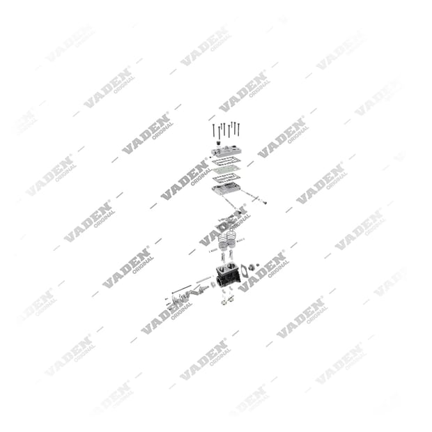 9) 9125101070,4601300015, 1100 258 001 Twin Cylinder, Air Compressor, Vaden