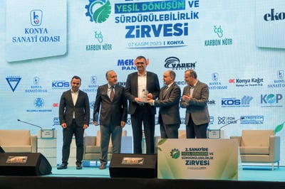 Konya Sanayi Odası’nın düzenlediği 2. Sanayi Yeşil Dönüşüm ve Sürdürülebilirlik Zirvesi