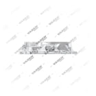 4710150303,4710159602, 4710150303 MERCEDES BENZ ACTROS MP4 / MP5 OM471 Actros, Arocs, EURO6, OM471, Carcaça do volante, Vaden