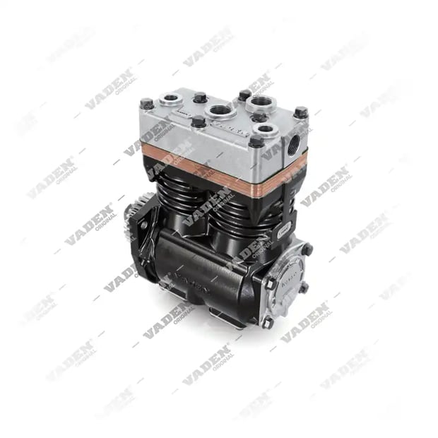 2) 5010339859SP2,LP4851SP2, 1700 010 007 (7600 750 007, 5010240933 avec engrenage) Double cylindre, Compresseur d'air, Vaden
