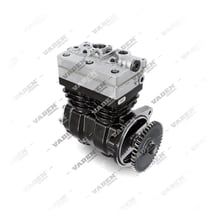 1300 185 002 - (7600 850 009, 20364148 com engrenagem), Cilindro duplo, Compressor de ar