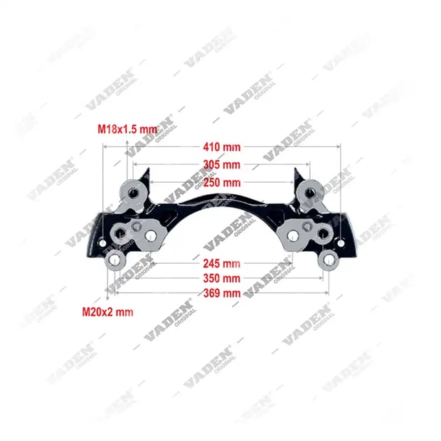 68325303 für OEM MERITOR ELSA 195 ELSA 195 /ELSA 225 /EX 225- 22.5", Bremssattel-Träger, Bremssattelträger MERITOR