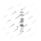 4121008042,4121008072,51541146074, 12 02 50 Testa del cilindro, Kit di riparazione per compressori per freni ad aria, Vaden