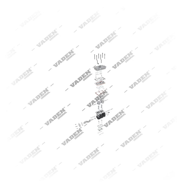 9) OE52096,LP4934, OE52096 PERKINS Twin Cylinder, Air Compressor, Vaden