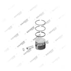 , 7000 601 100 Ø60,00mm (STD), Piston et Segment, Kit de réparation du compresseur de frein à air, Vaden