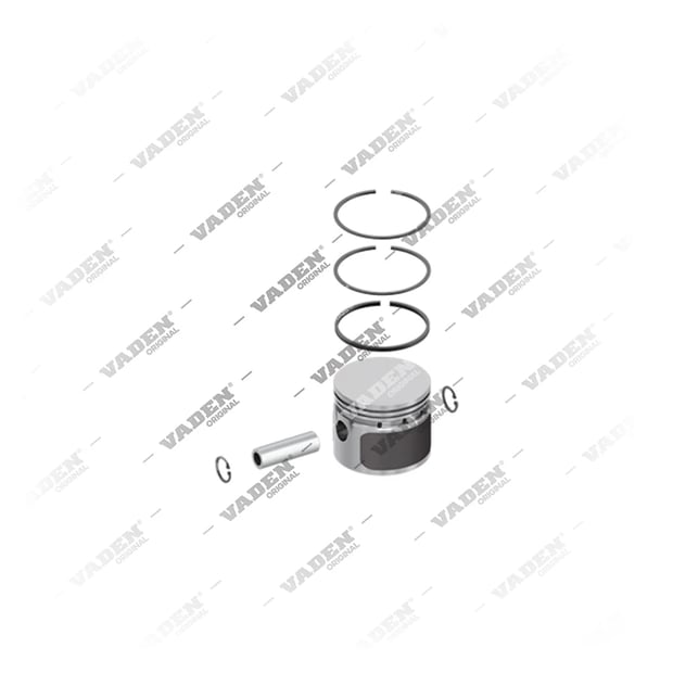 7000 601 100 Ø60,00mm (STD), Piston et Segment, Kit de réparation du compresseur de frein à air