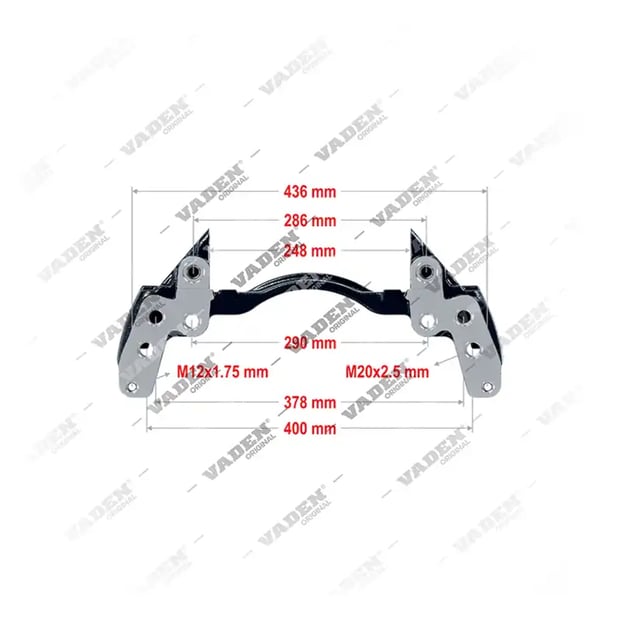 KNORR-BREMSE SK7 SB6... / SB7...- 22.5", Nośnik zacisku, Wspornik zacisku - K001919 OEM Nie