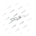 , 1700 030 250 Kit de válvulas, Kit reparo do compressor de freio a ar, Vaden