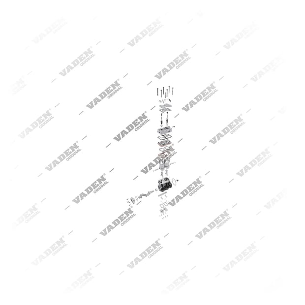 9) K022263N00,K031813N00,LK4936,504293730,5801216167, 504293730 IVECO T-WAY  Bicilíndrico, Compresor de aire, Vaden