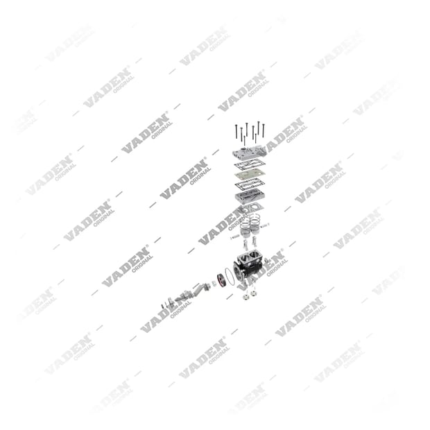 9) 9125120320S,7422209417S, 1700 185 001 EURO6 Avec Embrayage, Compresseur d'air, Vaden