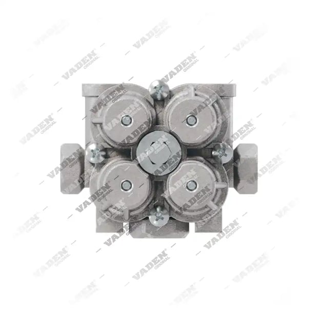 3) 0384037,0384037A,0384037R,1238512,1238512A,1238512R,384037A,384037R,AE4179,I80509, 303.02.0030 Válvula de protección de 4 circuitos, Vaden