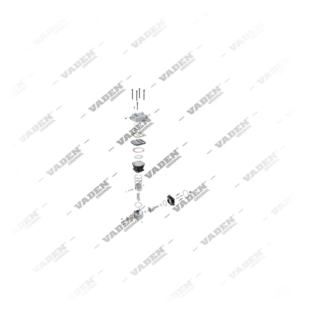 9) II37757AT,K000275,K000275000,K00027505T,K000275AT,K000275AT000,K000275AT05T,LK3986,20429341,8113406,8122459,85000067, 1300 075 001 Одноцилиндровый, Компрессор воздуха, Ваден