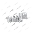 51050007098S,51050007125S, 0102 110 Tampa, Refrigerador de óleo, Vaden
