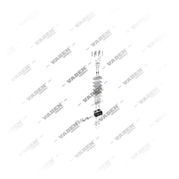 9) K093377N00,K093377N06,K093377N07,K162503N00,LK8907,21702066,22083113,23670683, 23670683 VOLVO Twin Cylinder, Air Compressor, Vaden