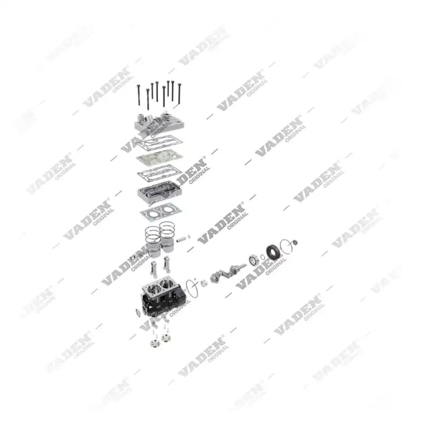 9) 9125270000S,GC462875AAS, GC462875AAS FORD F-MAX EURO6, Ze Sprzęgłem, Sprężarka powietrza, Vaden