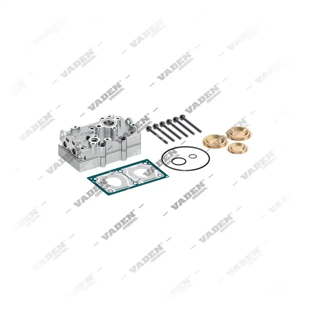 1400 100 350 Placa de enfriamiento, Kits de reparación de compresores de frenos de aire
