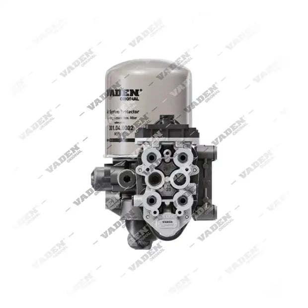 7) K001454,K012245,K012245N00,K043829N00,ZB4592,41211391,41285080, K001454 KNORR-BREMSE   Complet, Dessiccateur, Unité de traitement de l'air, Vaden