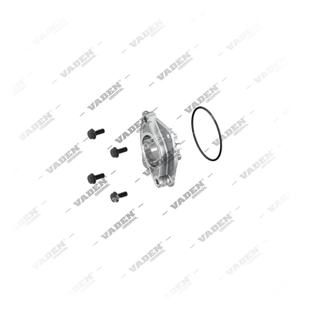 1) , 11 02 13 Flange da cambota, Kit reparo do compressor de freio a ar, Vaden