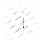 0R1623,0R1624,10R1437,1916521,2233636,2233637,2554160,5010803,5010806,5011427,5011441,5012532,5014428,5014482, 5014482 BENDIX Mono Cylindre, Compresseur d'air, Vaden