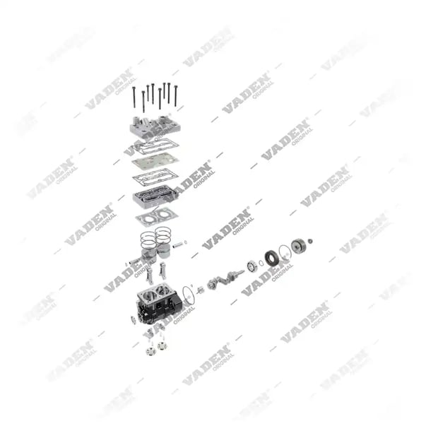 9) 9125270000,GC462875AA, GC462875AA FORD EURO6, Con Embrague, Compresor de aire, Vaden