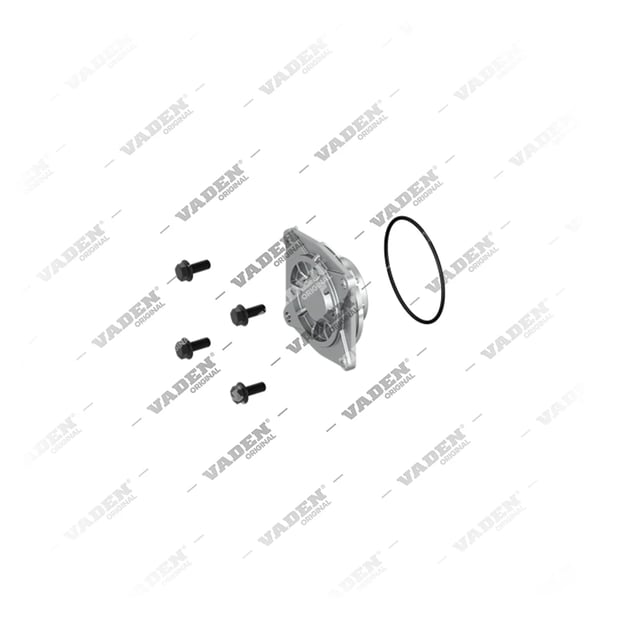 1) , 18 08 13 Flange da cambota, Kit reparo do compressor de freio a ar, Vaden