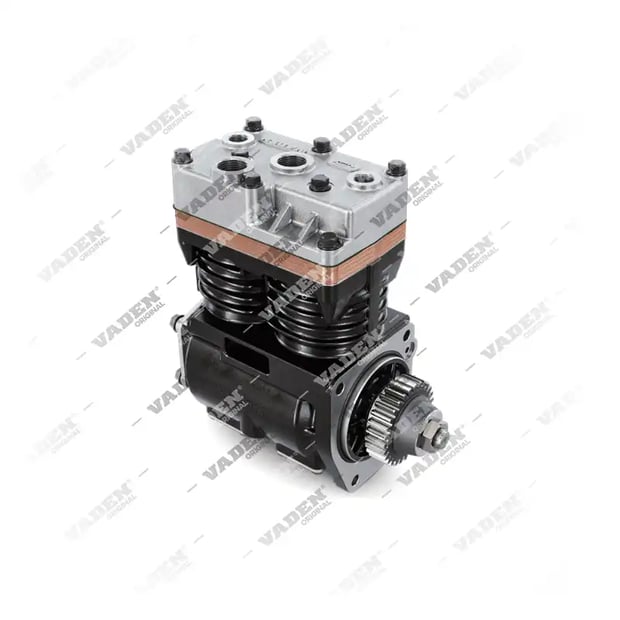 1700 010 004 RENAULT TRUCKS (7600 750 008, 5000686842 con engranaje), Bicilíndrico, Compresor de aire