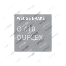 Wedge Brake Ø 410 DUPLEX - Wedge Brake Kit de reparação, Tipos de pinças de freio