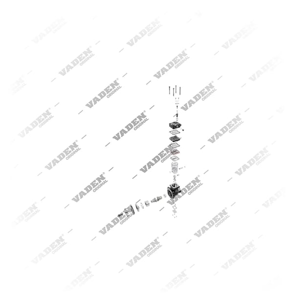 9) 5018485X, 5018485X BENDIX Mono Cylindre, Compresseur d'air, Vaden