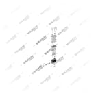 9125140090SP1,7422062019SP1, 7422062019 SP1 (7600 850 008, 3161258, 7403161258 with gear), Twin Cylinder, Air Compressor, Vaden