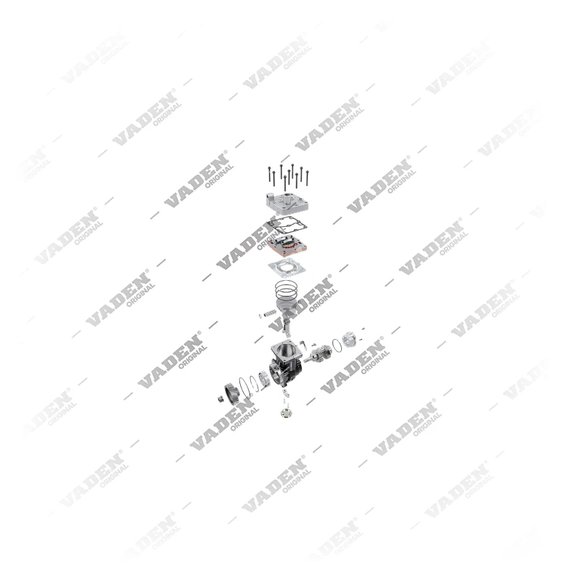 9) 9061305515,9061306615,9122100020, 1100 370 001 Mono Cilindro, Compressor de ar, Vaden