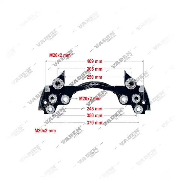 4122010 MERITOR DUCO- 22.5", Porta-cerniera