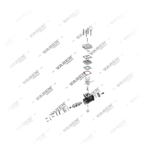 9) 9111550620,4930344, 2500 040 001 Einzylinder, Luftkompressor, Vaden