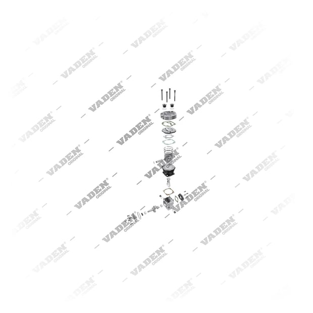 9) I80864,I80864AT,I80864RP,LK1802,0031315901,0041310301, A0041310301 MERCEDES BENZ Monocilindrico, Compressore d'aria, Vaden