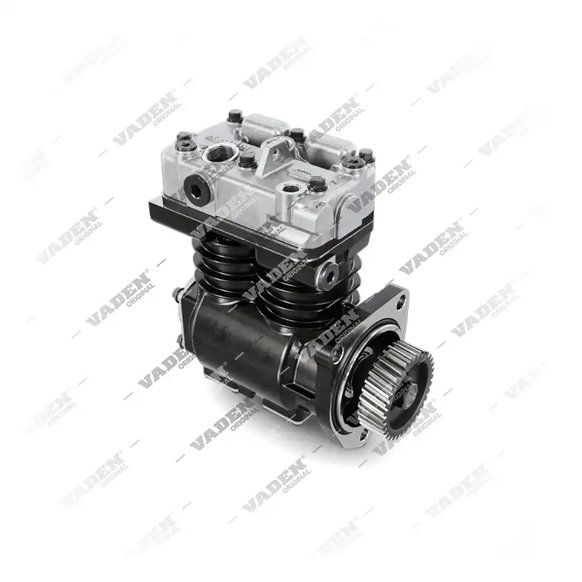 8112427SP1 для OEM VOLVO (7600 750 002, 470775, 478777 с шестеренкой), Двухцилиндровый, Компрессор воздуха VOLVO
