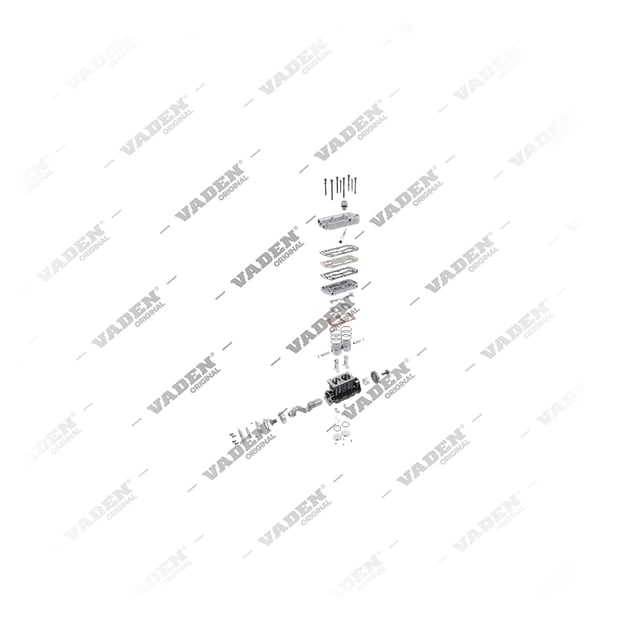 9) 9115165000, 1900 110 002 Double cylindre, Compresseur d'air, Vaden