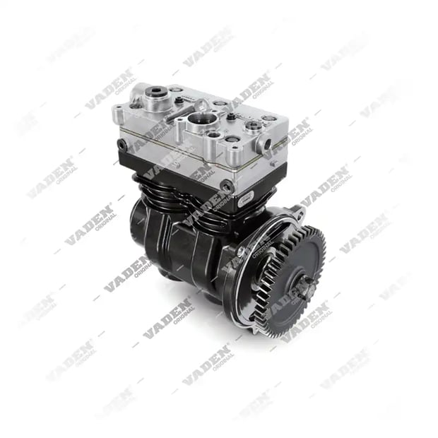 1700 035 003 WABCO (7600 850 006, 8131848, 7408131848 с шестеренкой), Двухцилиндровый, Компрессор воздуха