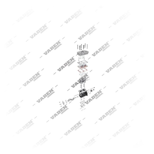 9) II15698,II15698000,II15698AT,II15698AT000,II37214,II37214AT,K000236,K000236000,K000236AT,K000236V,K000236X00,K000236X07,K000236X57,LP4930,LP4974,1628593,20429339,3987602,8112584,8113264,85000064, 1300 050 001 Двухцилиндровый, Компрессор воздуха, Ваден