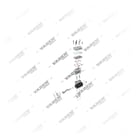 K146702N00,LP4874,536350901510, 3500040001, Double cylindre, Compresseur d'air, Compresseur de frein à air, Vaden