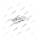 , 2500 100 500 Kit di riparazione, Kit di riparazione per compressori per freni ad aria, Vaden