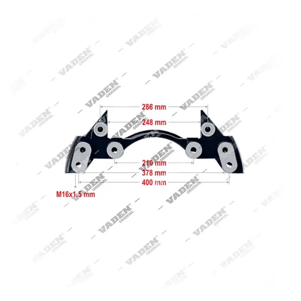 A0004211206 MERCEDES BENZ SB6... / SB7...- 22.5", Bremssattel-Träger, Bremssattelträger (3522027) OEM