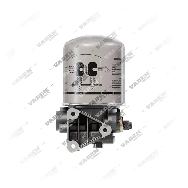 8) K002737,K024635N50,LA9015,0004306715, 0004306715 MERCEDES BENZ   Kompletny, Osuszacz powietrza, instalacja pneumatyczna, Vaden