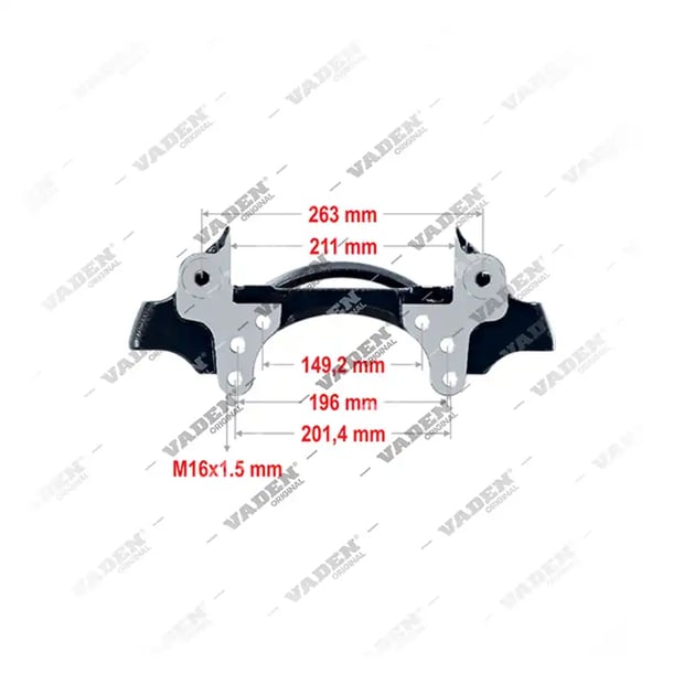 4022020 PAN 19 / PAN 22 SINGLE- R - 19.5" Suporte de pinça