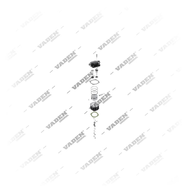 9) 3521300215,3521300315,3521300615, 1100 280 001 Kit de reparação, Kit reparo do compressor de freio a ar, Vaden