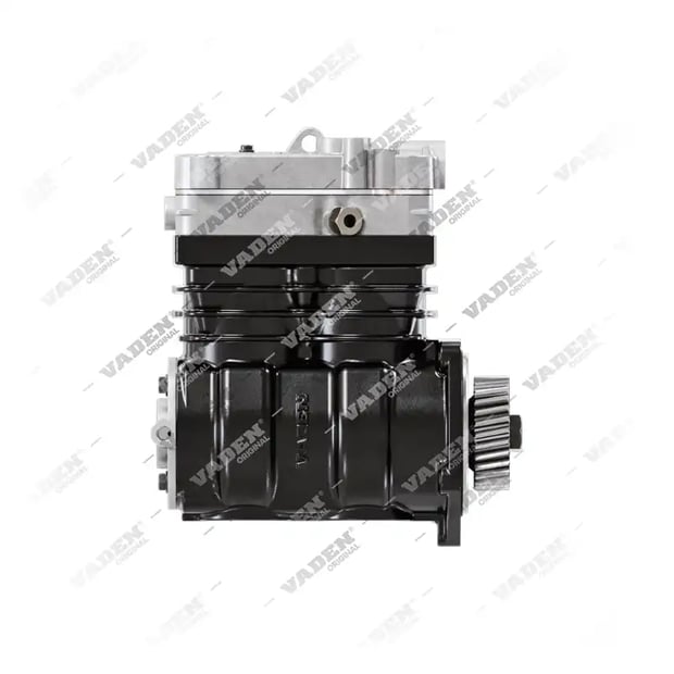 5) 4127040090SP1,7420713886SP1, 1700 030 002 (7600 850 004, 8170446, 7408170446 avec engrenage), Double cylindre, Compresseur d'air, Vaden
