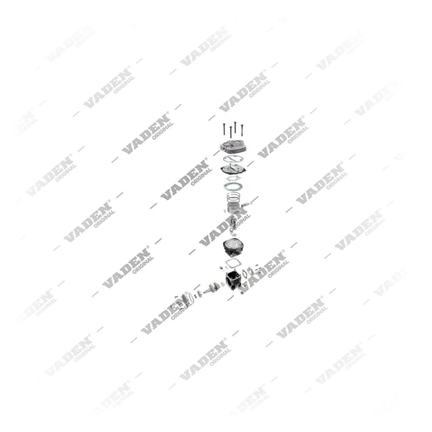 9) 4110345010,0011315201, A0011315201 MERCEDES BENZ   Tek Silindirli, Kompresör, Vaden