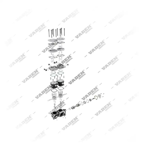 9) 51541007028,51541007130, 51541007130 MAN   Bicilíndrico, Compresor de aire, Vaden
