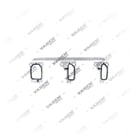 4712030780, 4712030780 MERCEDES BENZ ANTOS OM471 Conta, Egzoz Manifold, Vaden