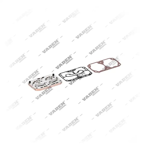 1800 110 650 Placa da válvula, Kit reparo do compressor de freio a ar